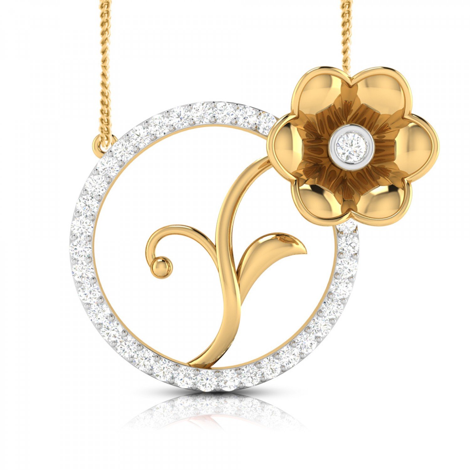 Senet Glow Diamond Pendant