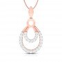 Cora Looped Diamond Pendant