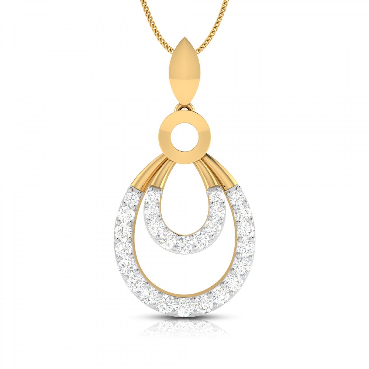 Cora Looped Diamond Pendant Cora Looped Diamond Pendant