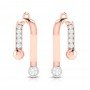 Swirl Spread Diamond Earrings