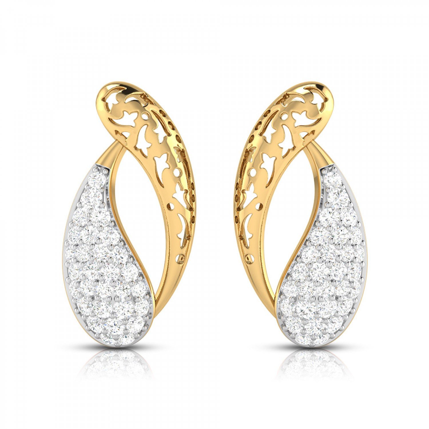 Trio Diamond Earrings