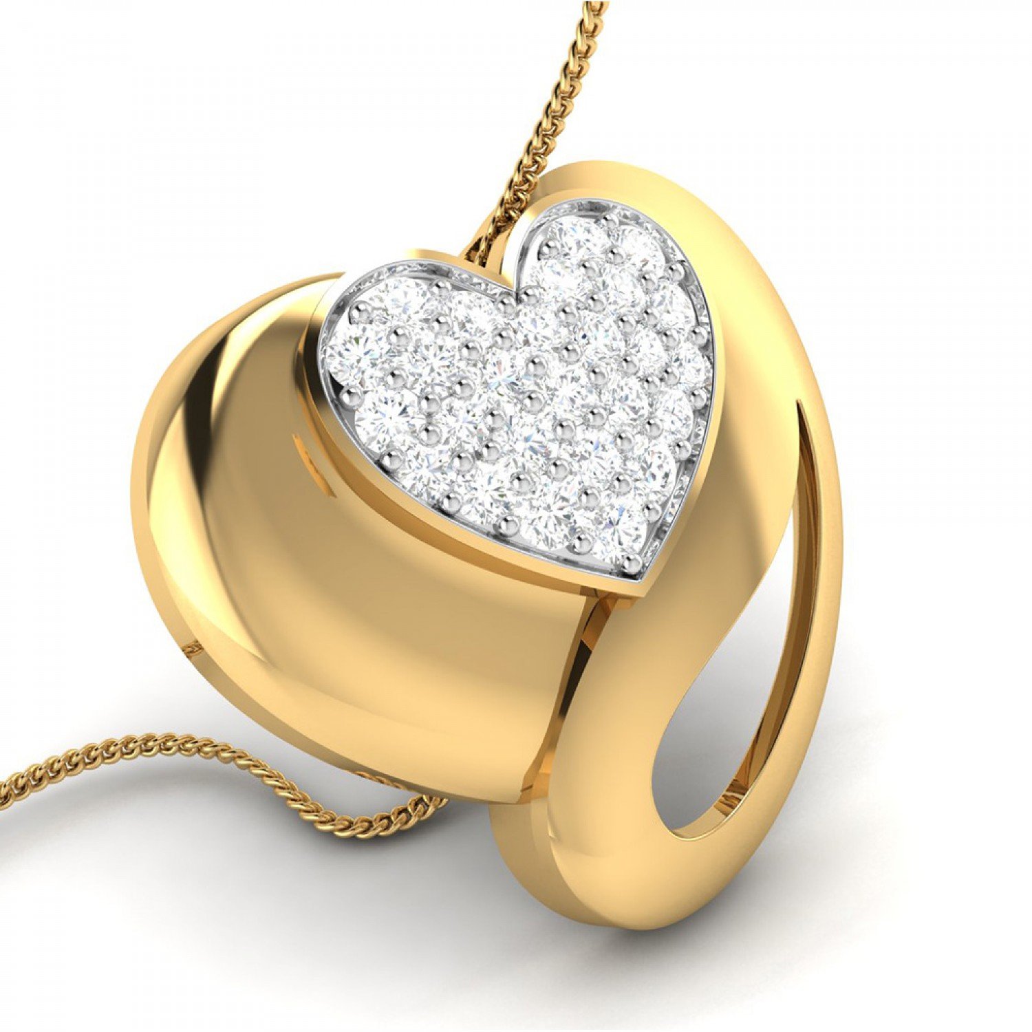 Trisvi Diamond Pendant Trisvi Diamond Pendant