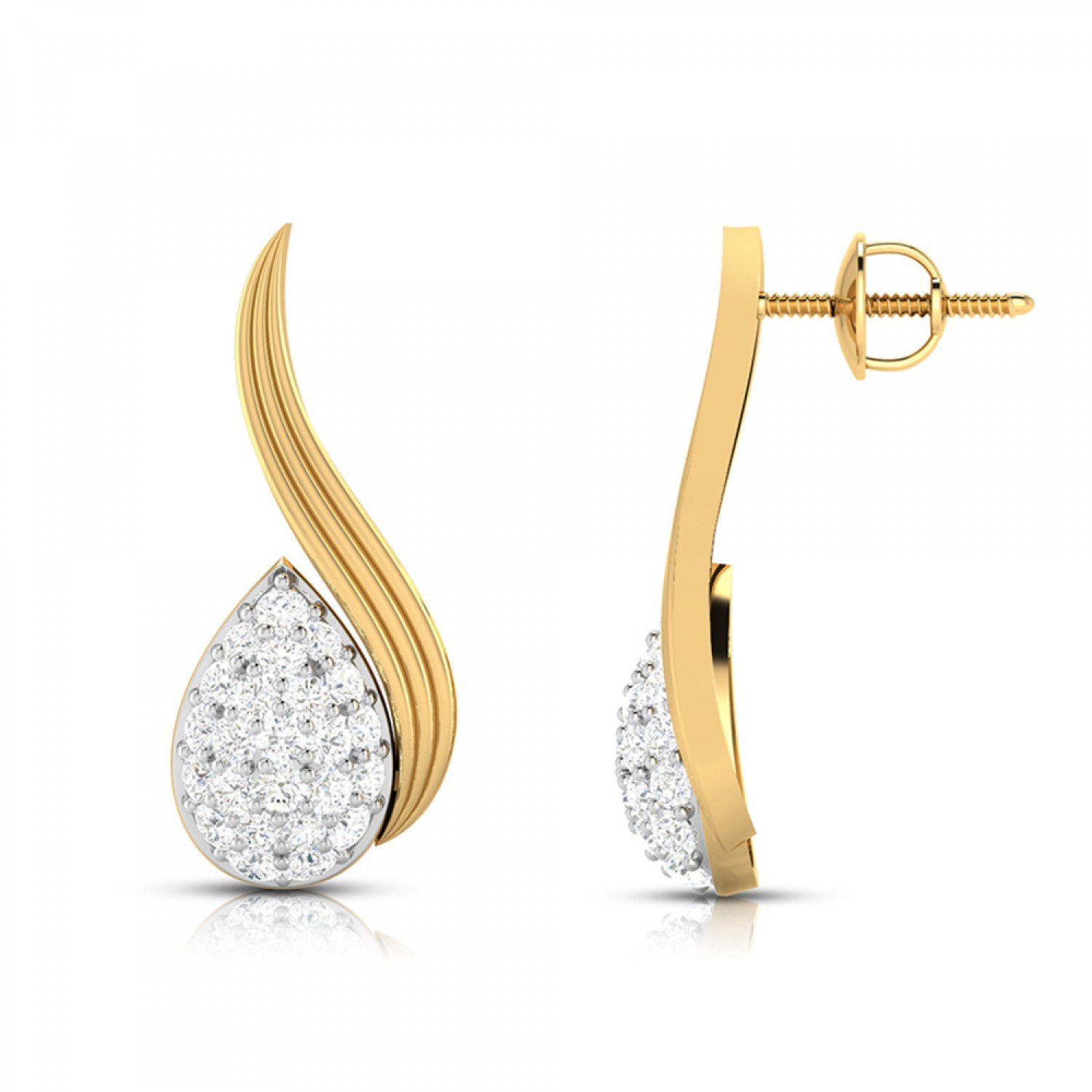 Trelis Diamond Earrings Trelis Diamond Earrings