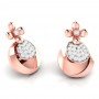 Quad Mesh Diamond Earrings