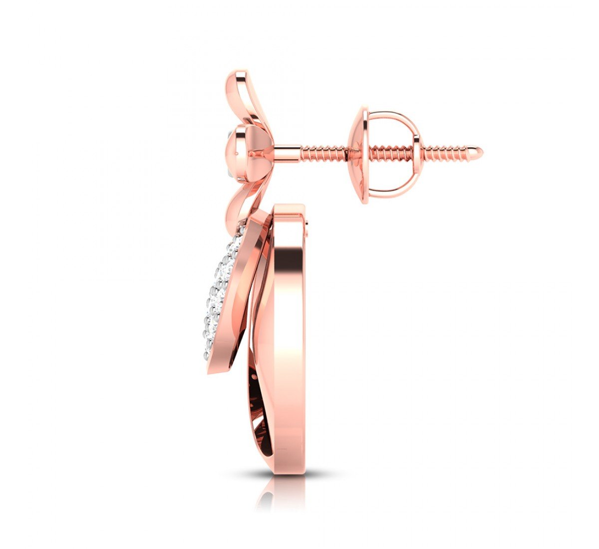 Quad Mesh Diamond Earrings