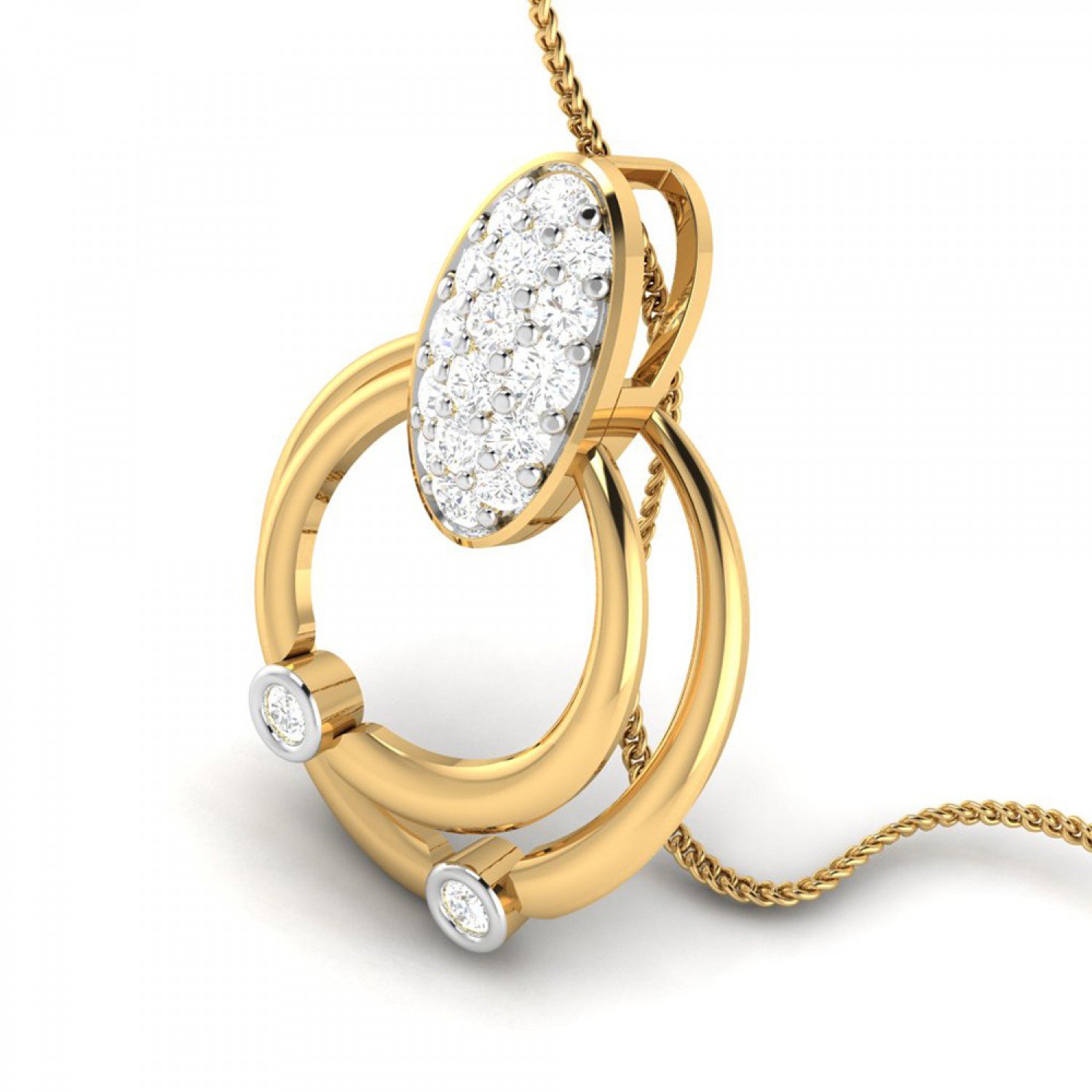 Ovate Carpet Diamond Pendant Ovate Carpet Diamond Pendant