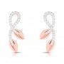 Lattice Iris Diamond Earrings