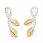 Lattice Iris Diamond Earrings