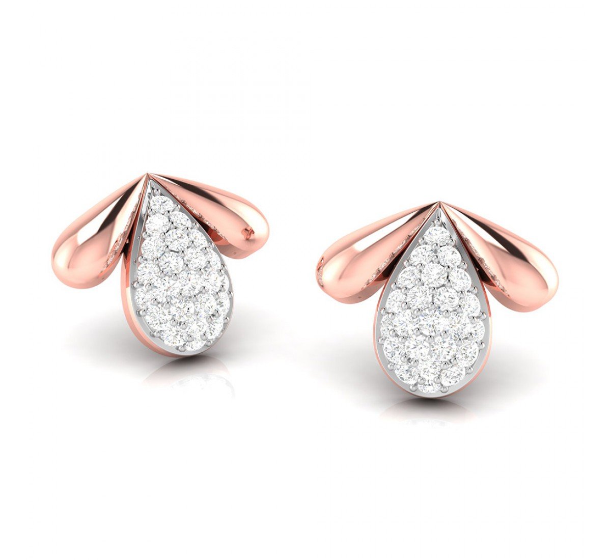 Jose Spiral Diamond Earrings
