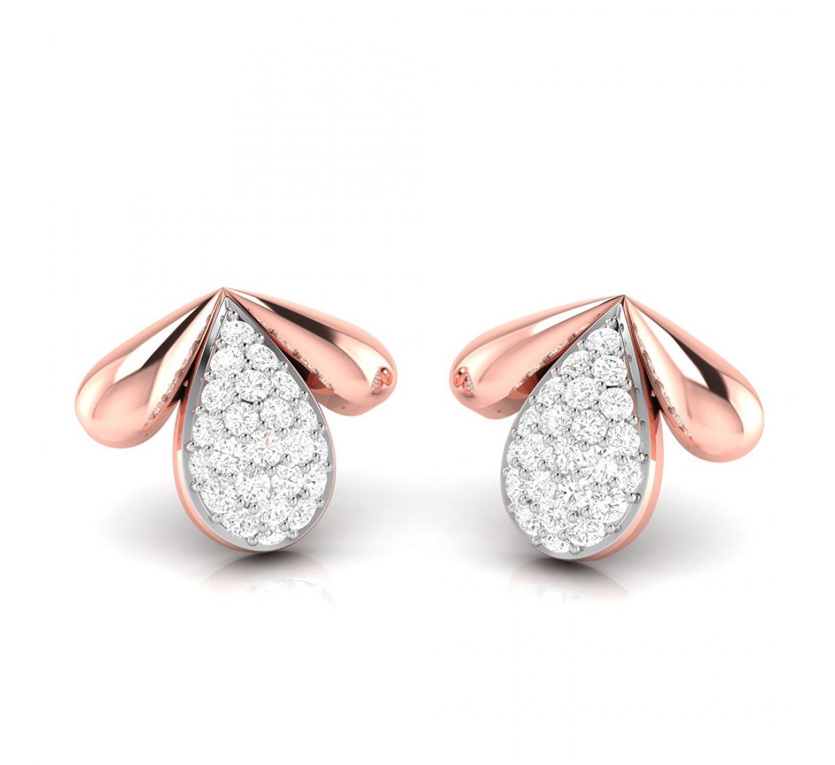 Jose Spiral Diamond Earrings