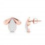 Jose Spiral Diamond Earrings