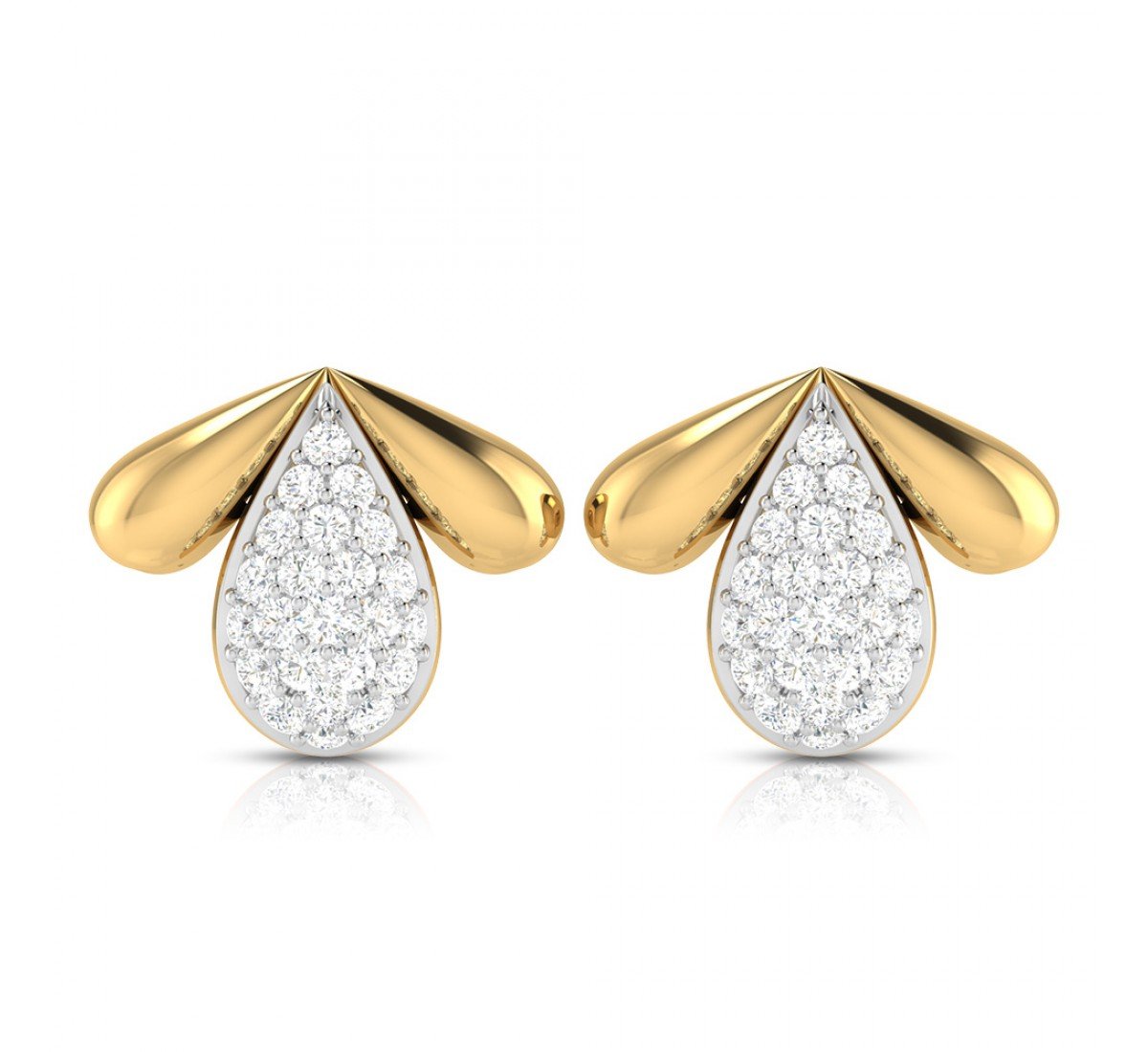 Jose Spiral Diamond Earrings