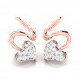 Spiral Diamond Earrings
