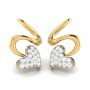 Spiral Diamond Earrings