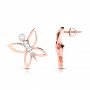 Circlet Diamond Earrings