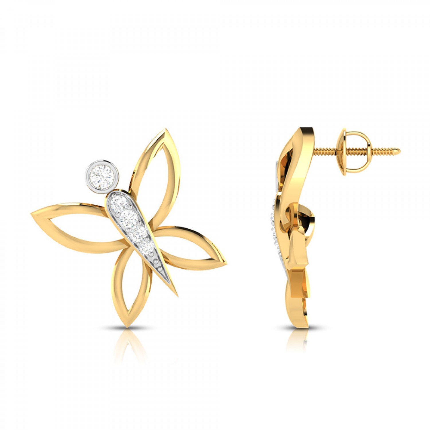 Circlet Diamond Earrings