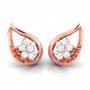 Duo Flare Diamond Earrings