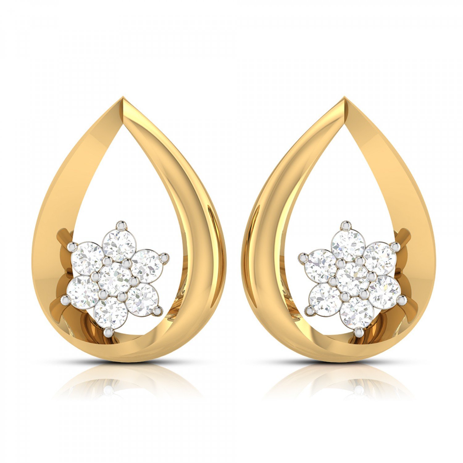 Petal Carpet Diamond Earrings Petal Carpet Diamond Earrings