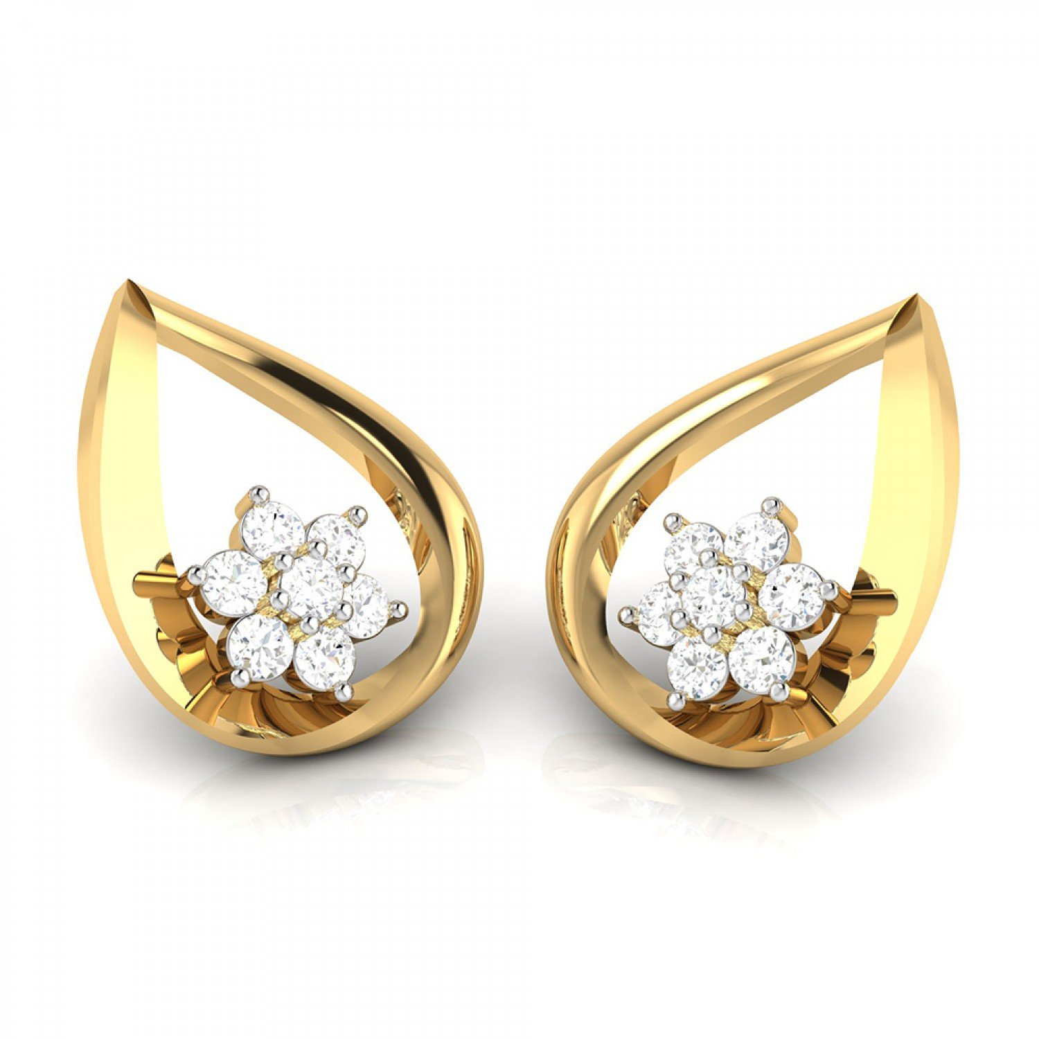 Petal Carpet Diamond Earrings Petal Carpet Diamond Earrings