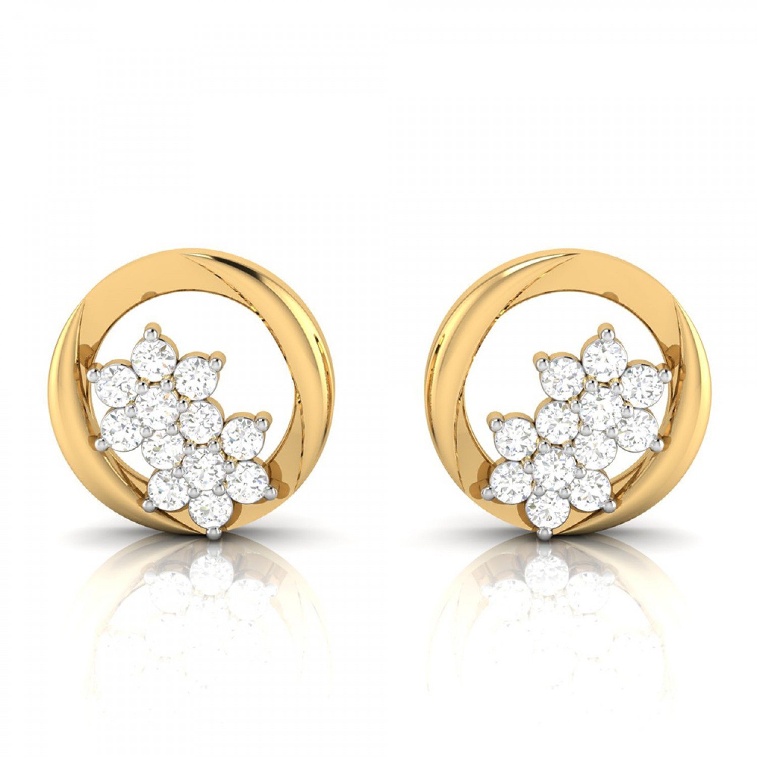 Trio Orbit Diamond Earrings Trio Orbit Diamond Earrings