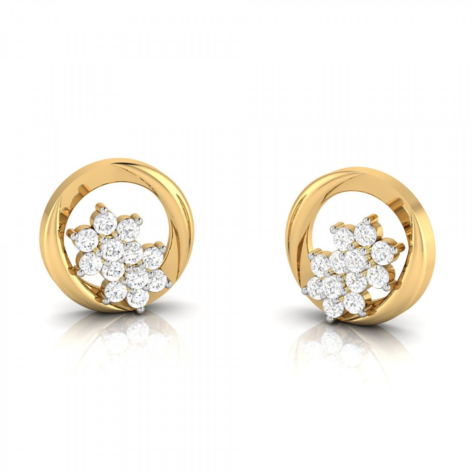 Trio Orbit Diamond Earrings Trio Orbit Diamond Earrings