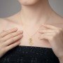 Ovate Sparkle Diamond Pendant