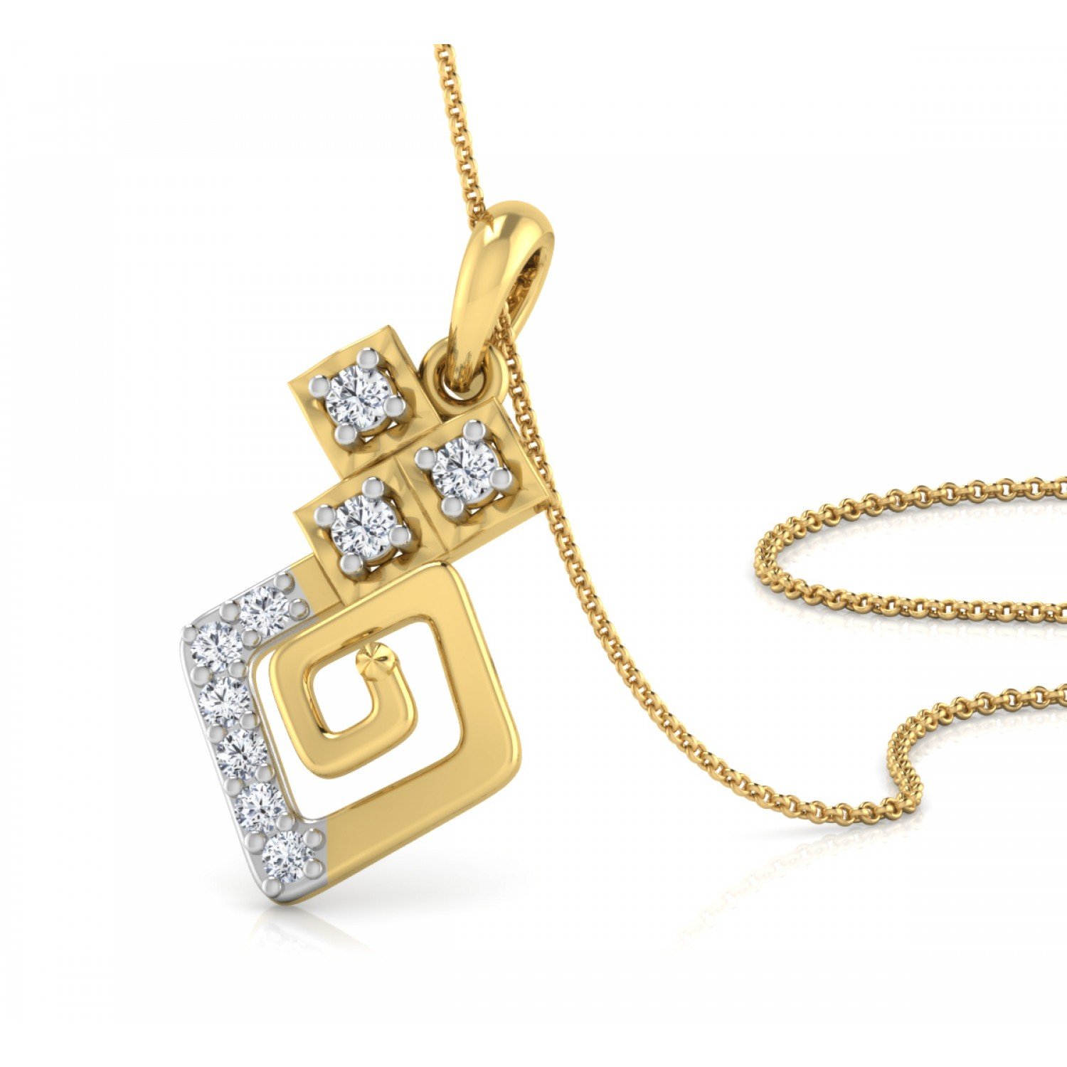 Ovate Sparkle Diamond Pendant Ovate Sparkle Diamond Pendant