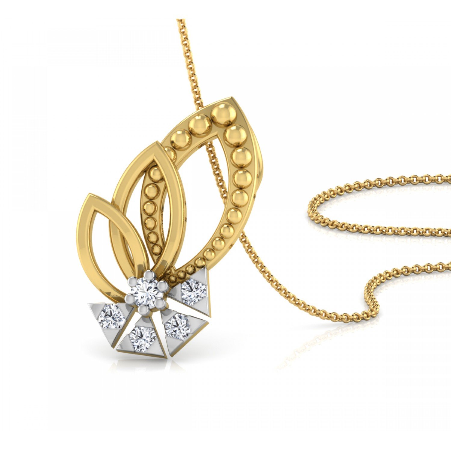 Twisted Diamond Pendant Twisted Diamond Pendant