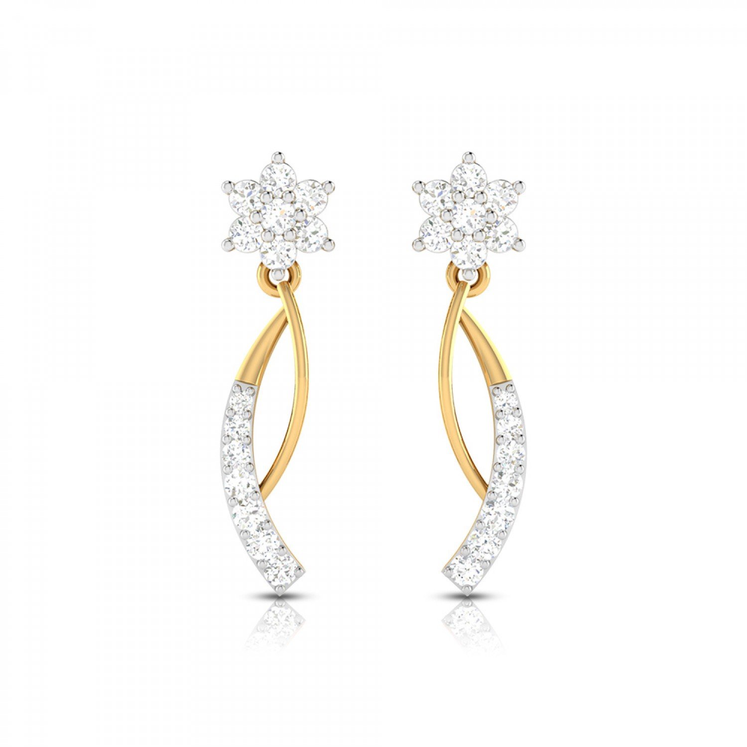 Cute Beauty Diamond Earrings
