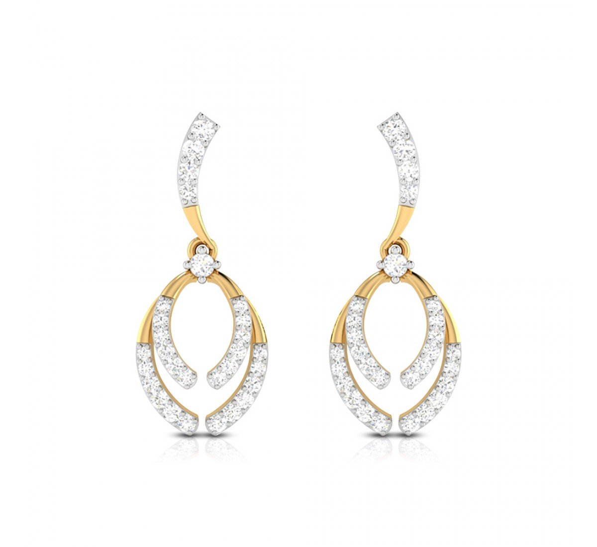 Begonia Dame Diamond Earrings
