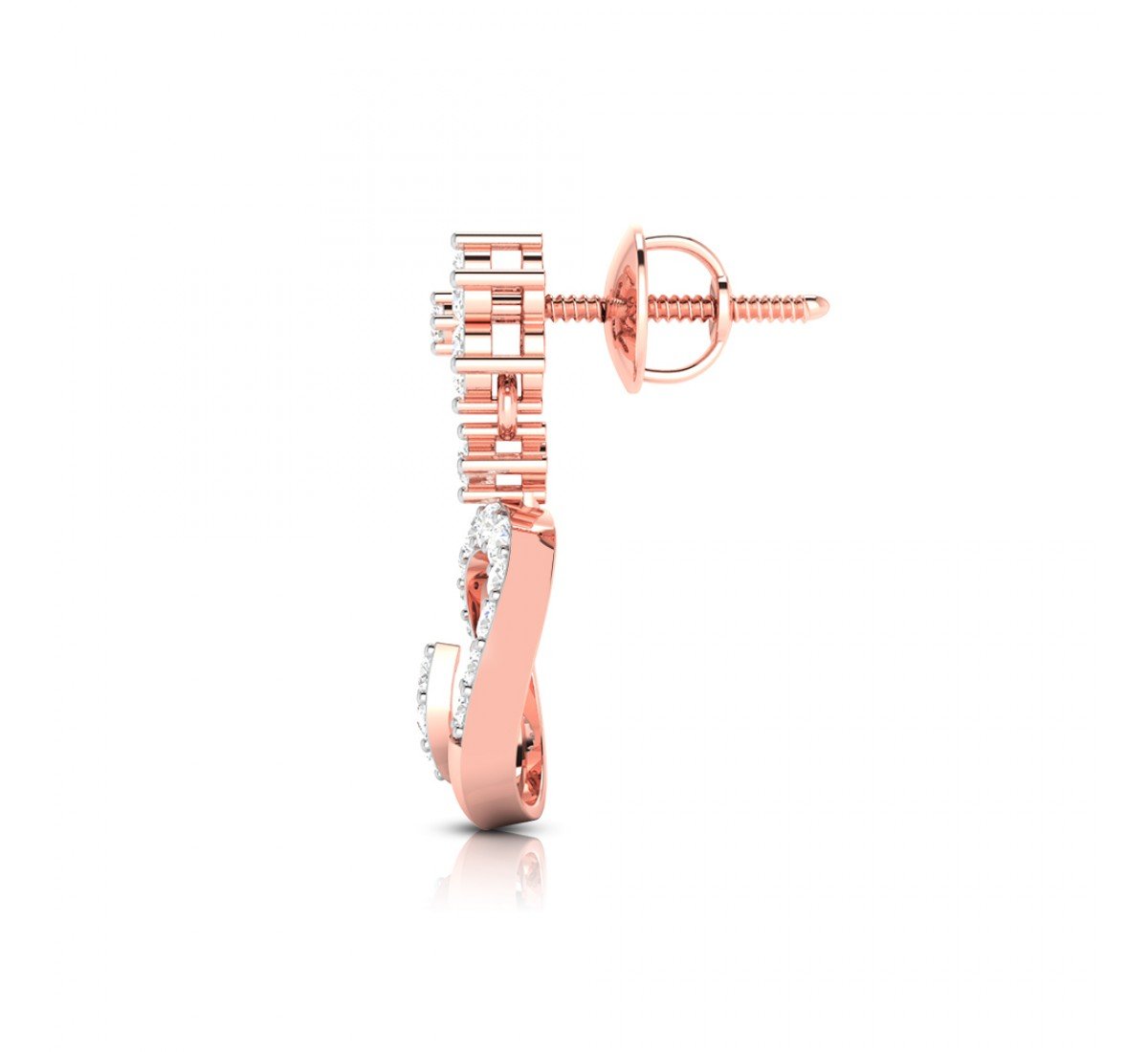 Amour Drop Diamond Earrings