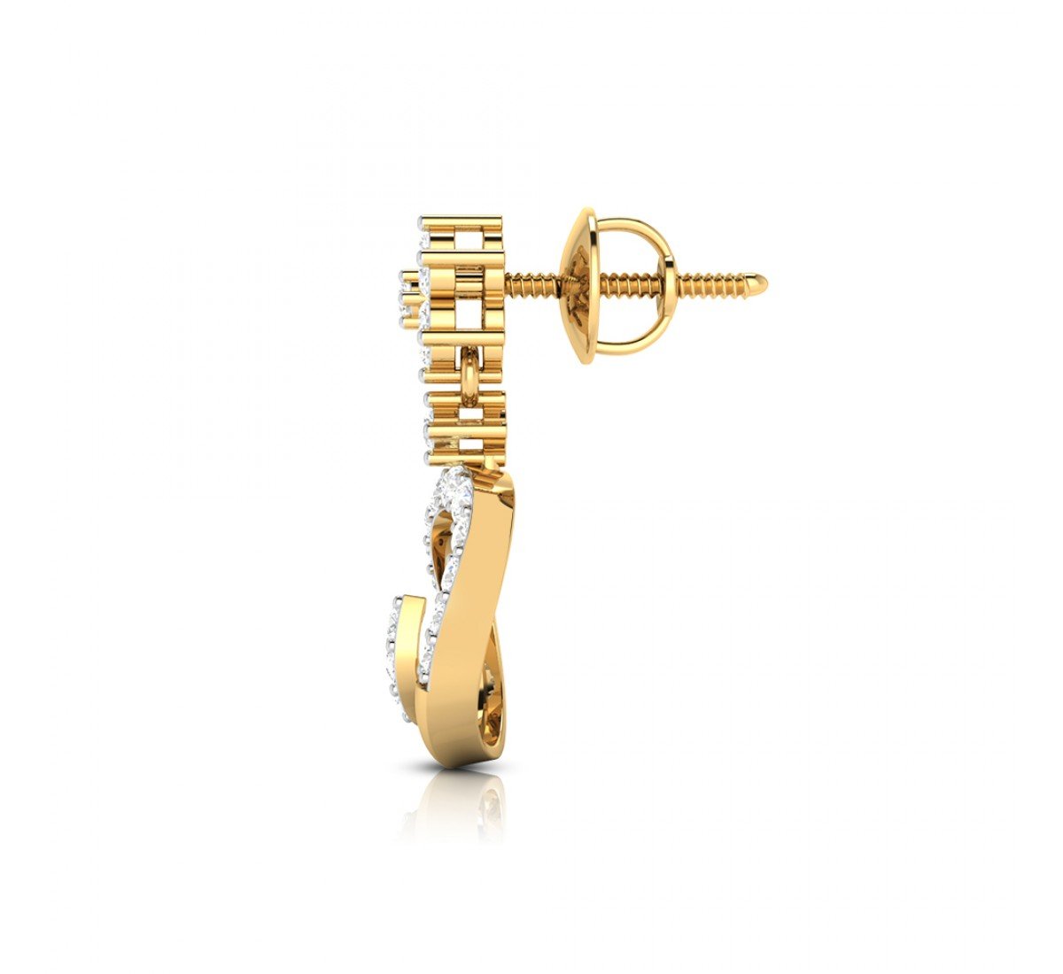 Amour Drop Diamond Earrings