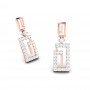 Begonia Drop Diamond Earrings