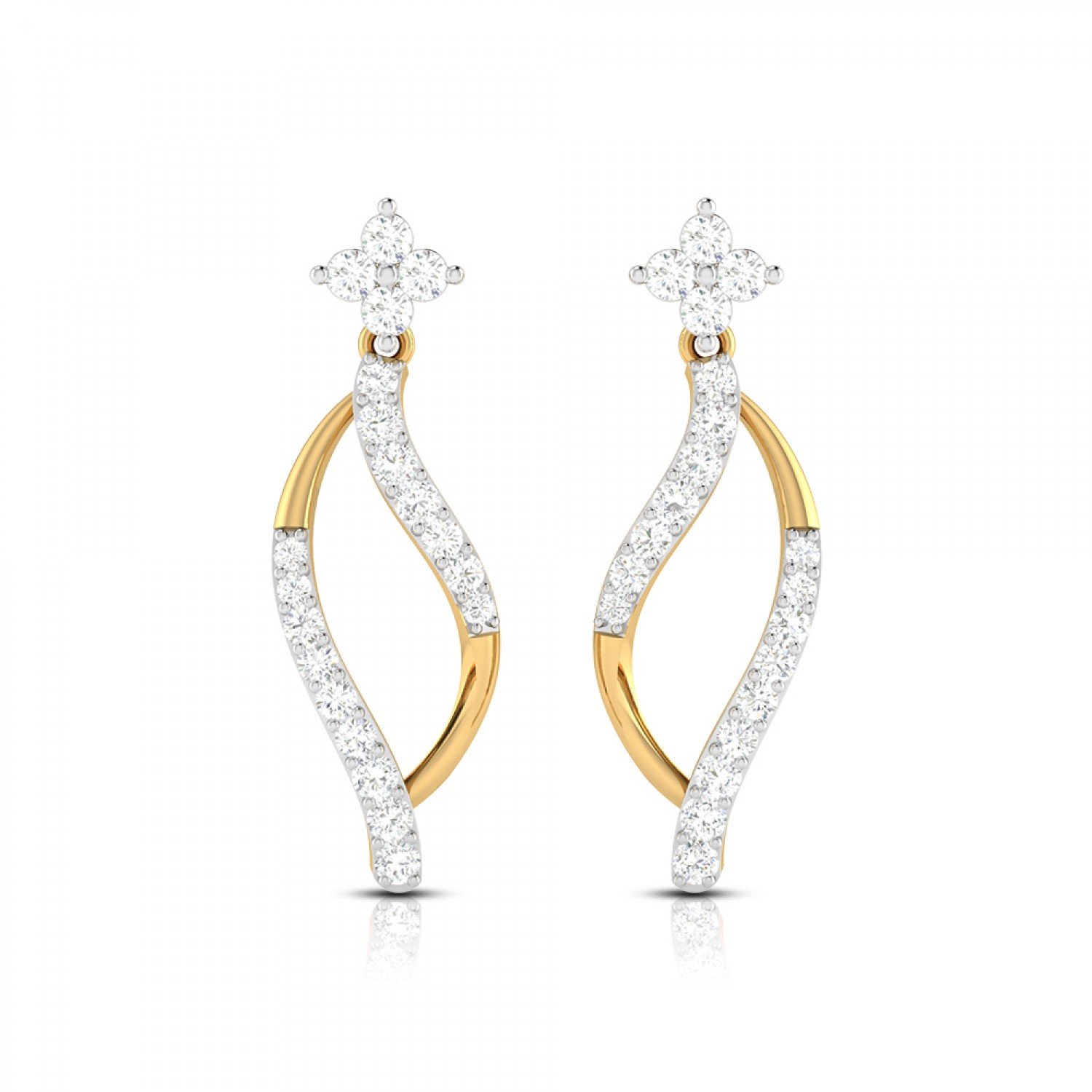 Alma Kashvi Diamond Earrings
