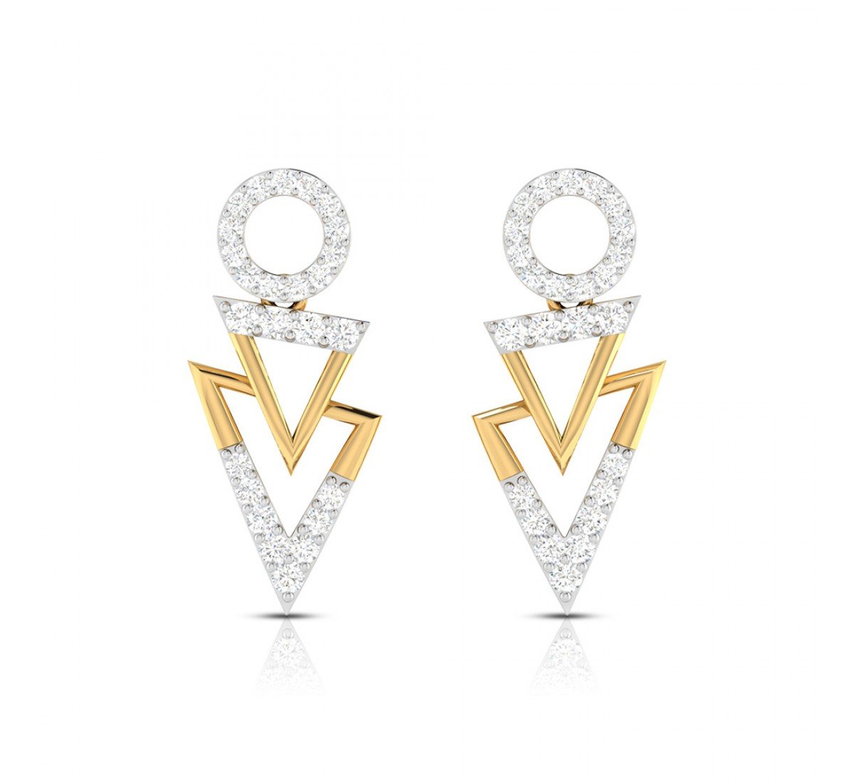 Swirl Lara Diamond Earrings