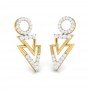 Swirl Lara Diamond Earrings