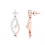 Entena Drop Diamond Earrings