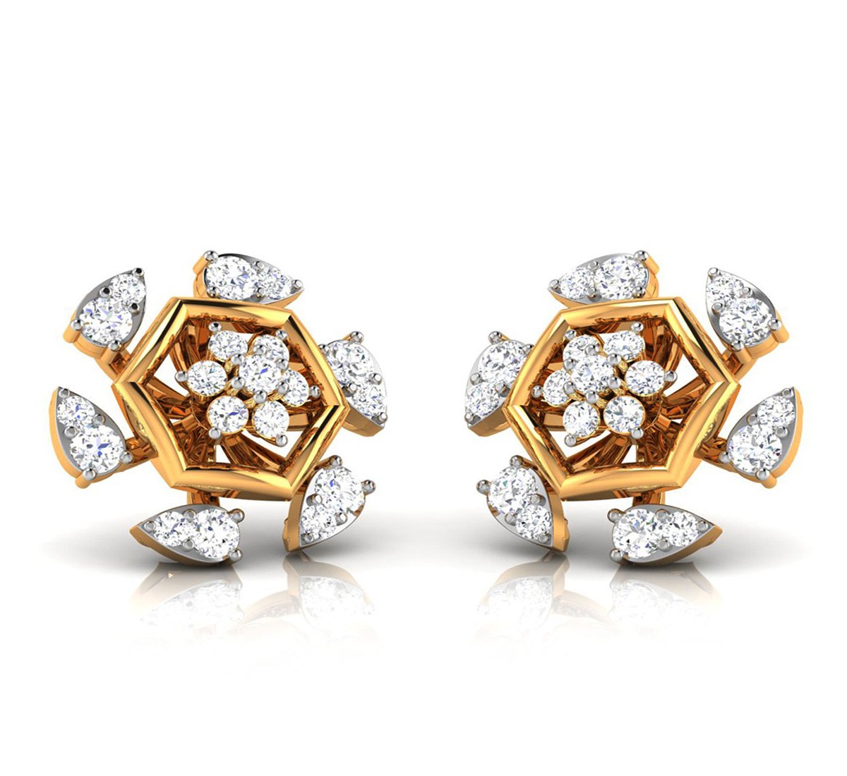 Hug Diamond Earrings