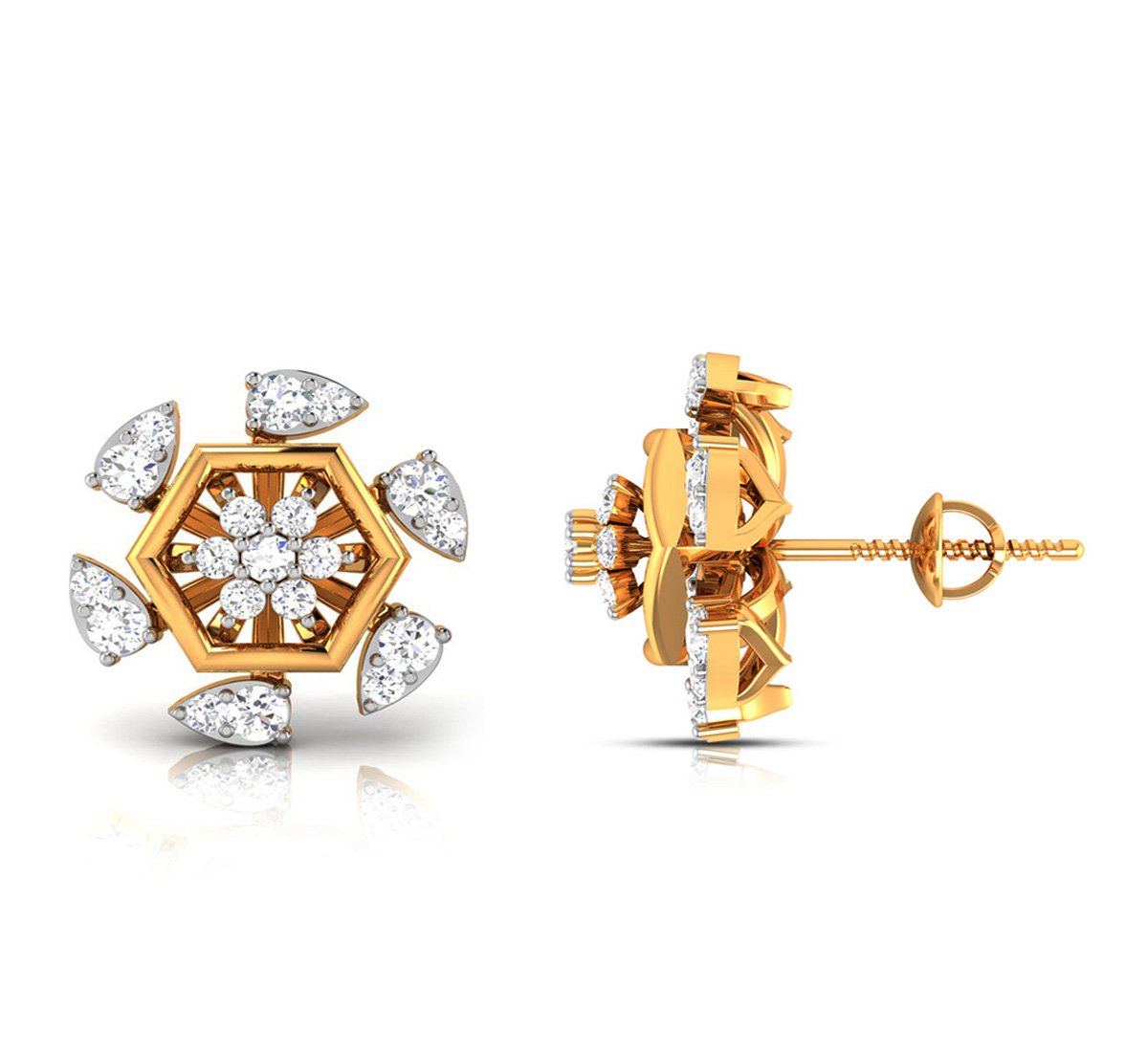 Hug Diamond Earrings