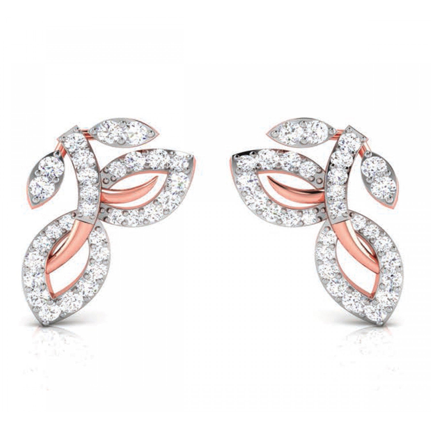 Isa Heartbeat Diamond Earrings Isa Heartbeat Diamond Earrings