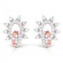 Twists Pivot Diamond Earrings