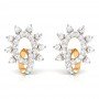 Twists Pivot Diamond Earrings