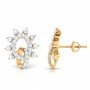 Twists Pivot Diamond Earrings