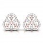 Cluster Diamond Earrings