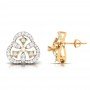 Cluster Diamond Earrings