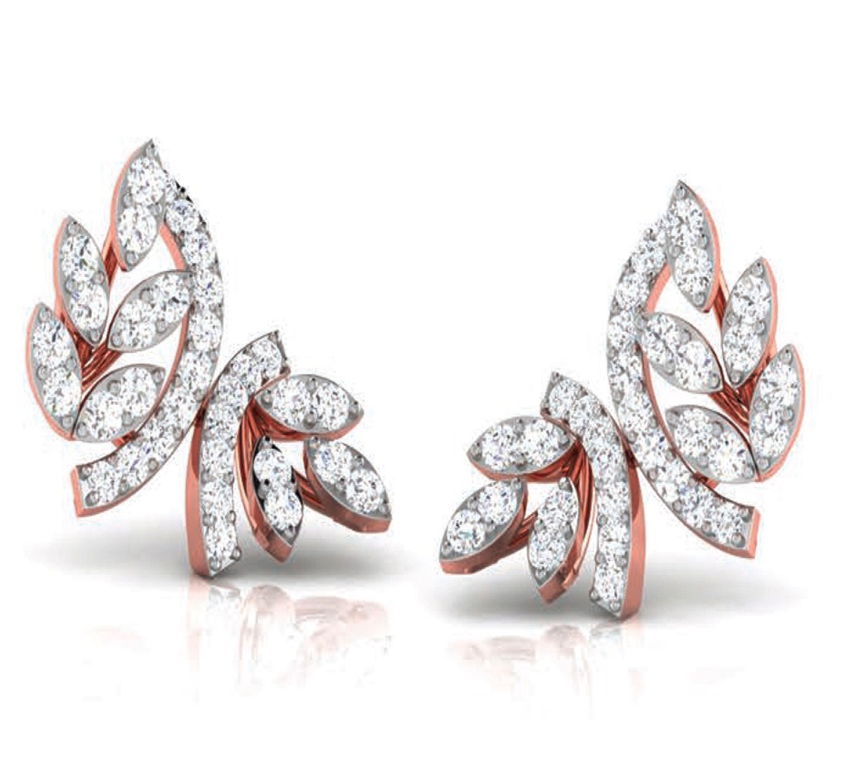 Spiral Circo Diamond Earrings