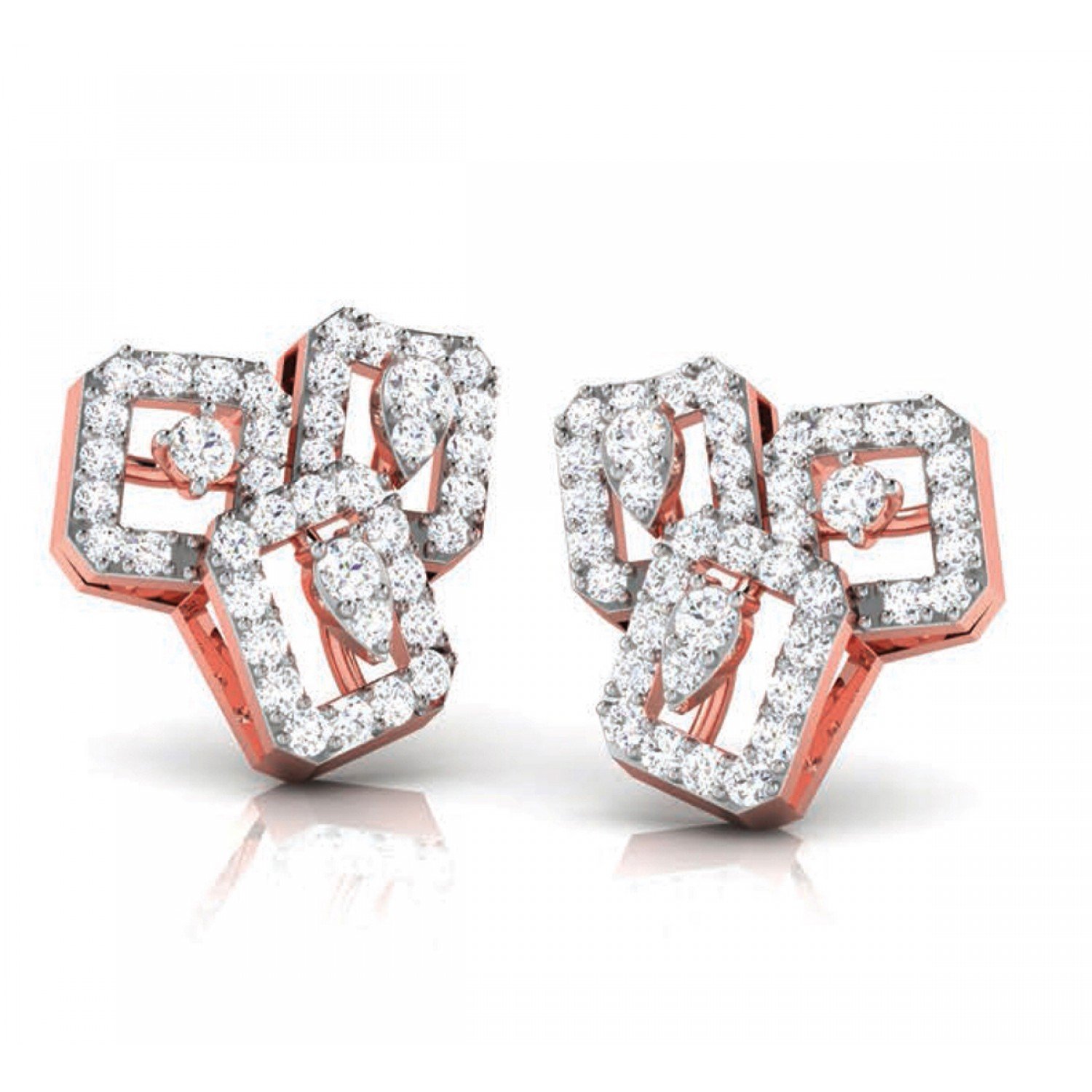 Hue Dahlia Diamond Earrings Hue Dahlia Diamond Earrings