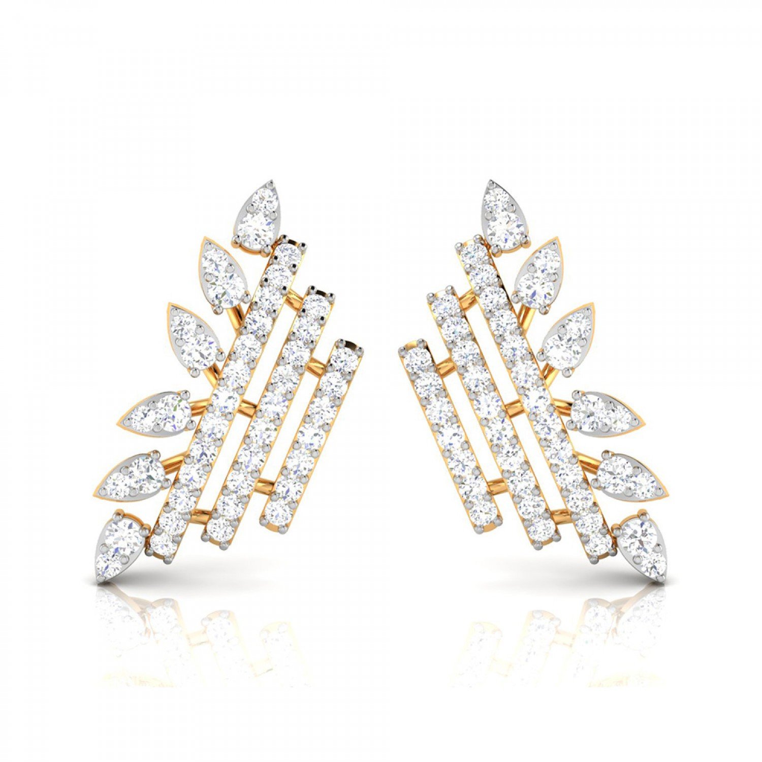Beauty Swerve Diamond Earrings Beauty Swerve Diamond Earrings