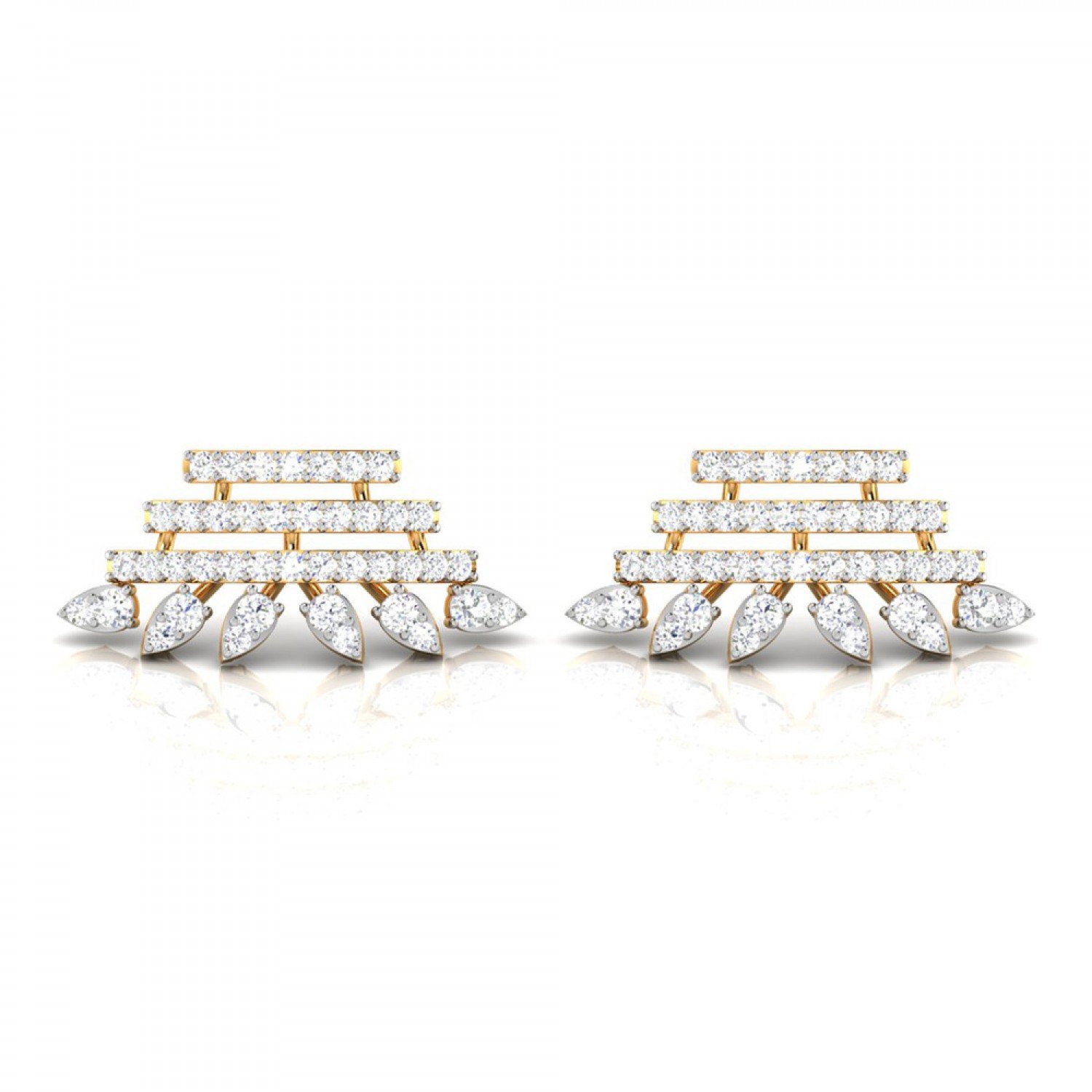 Beauty Swerve Diamond Earrings Beauty Swerve Diamond Earrings