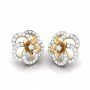 Rays In Eye Diamond Earrings